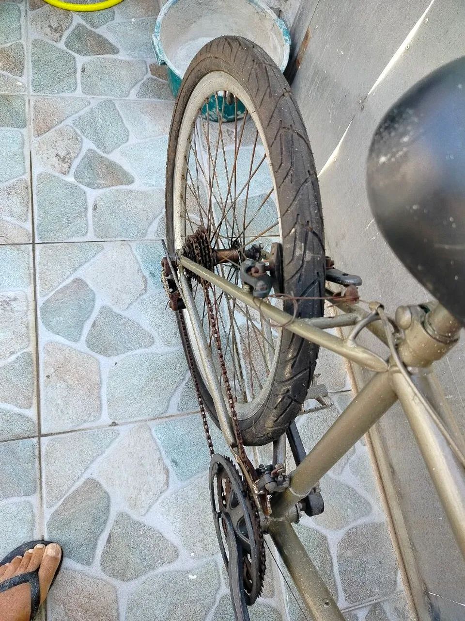 Bicicleta conservada,a toda prova! - Foto 4