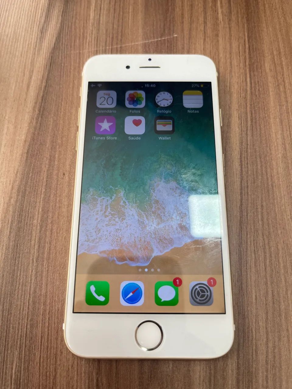 IPHONE 6 DOURADO COMPLETO 