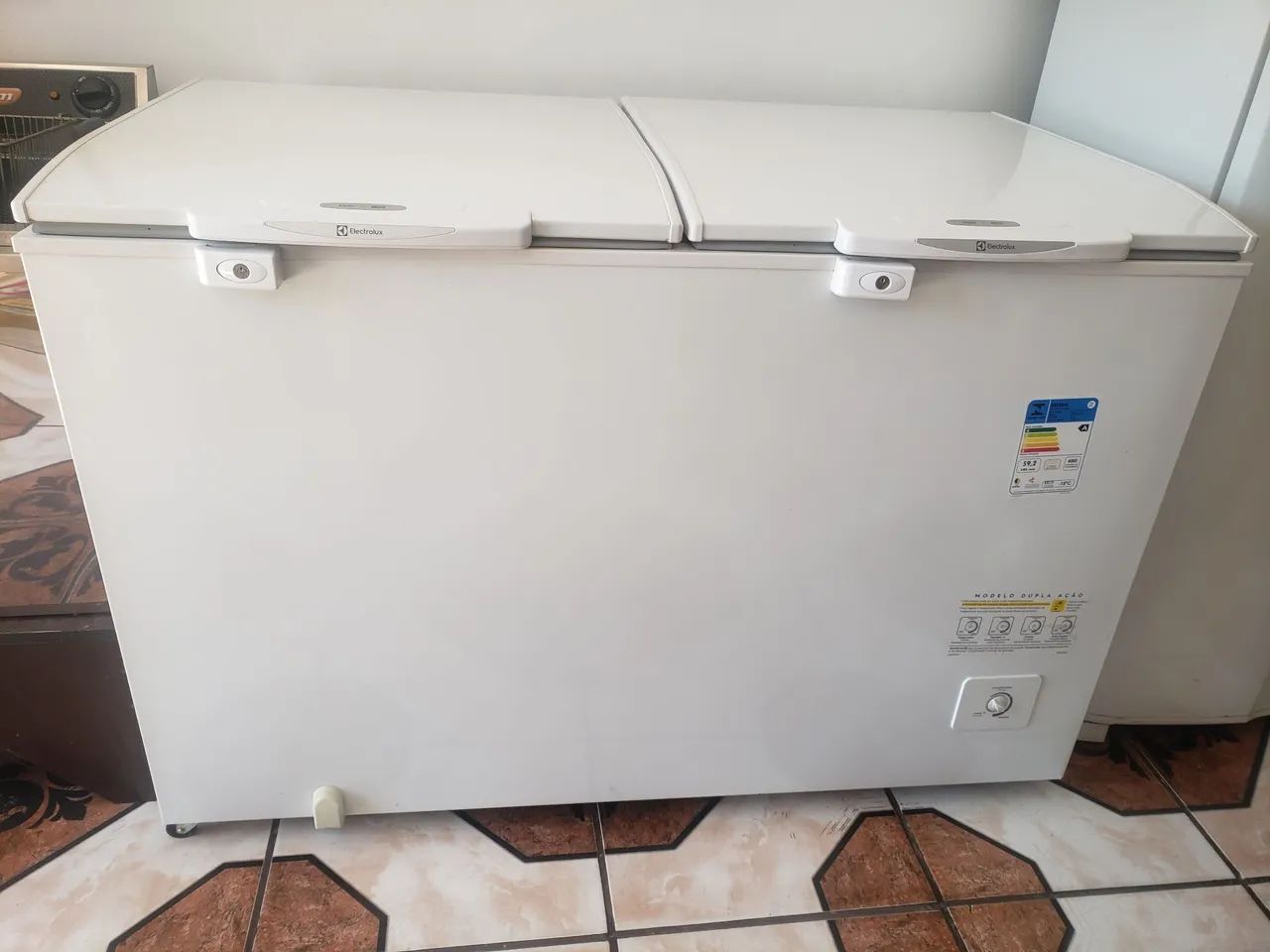 Freezer Horizontal 400L duas portas  - Foto 5