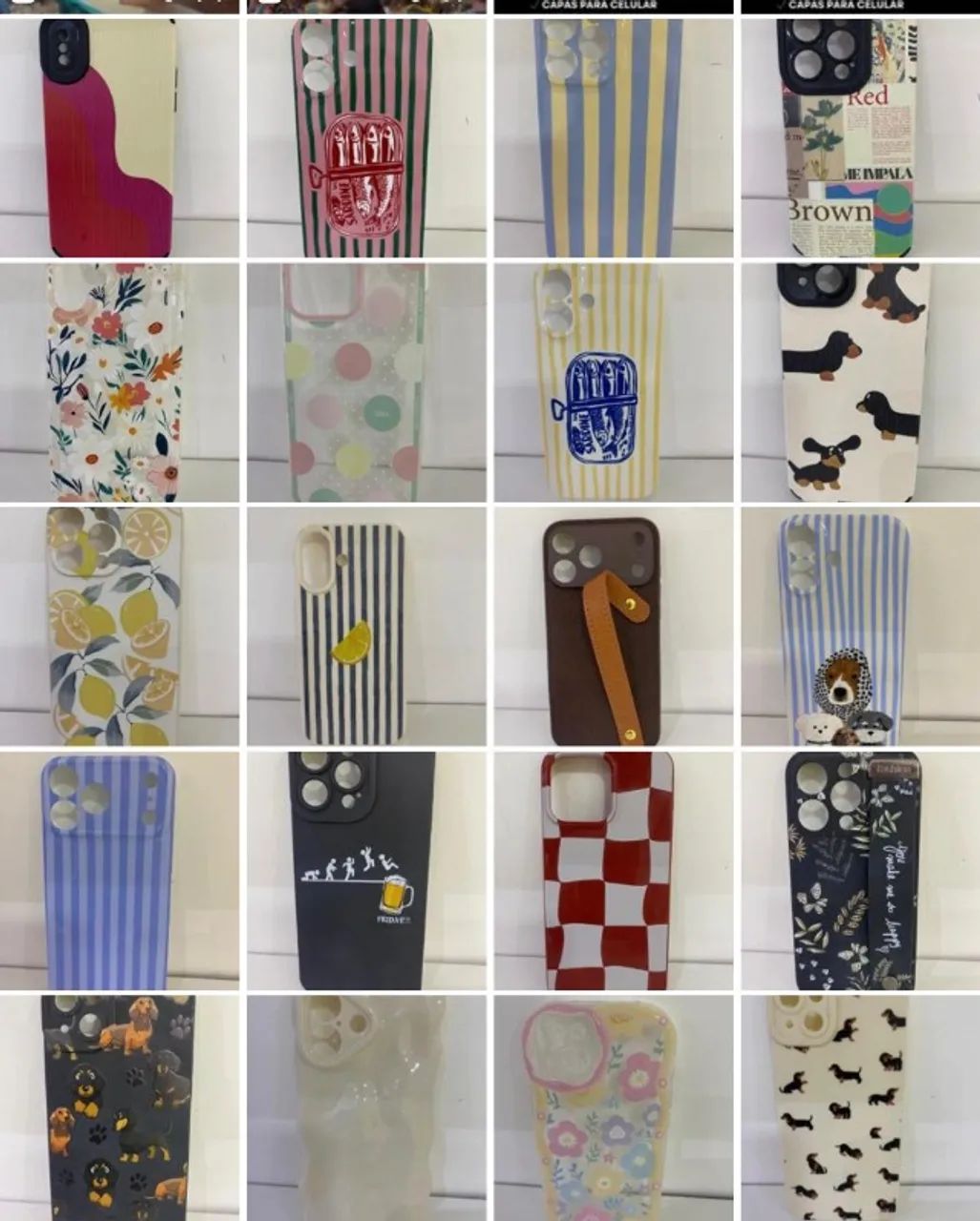 LOTE DE CAPINHAS PARA CELULAR | IPHONE E ANDROID | IDEAL PARA REVENDA