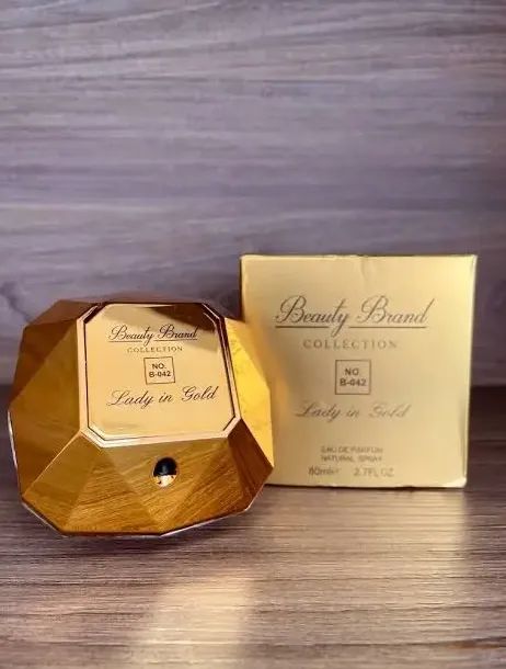 Perfume Lady In Gold Beauty Brand 80ml Edp No. B-042 - Foto 3