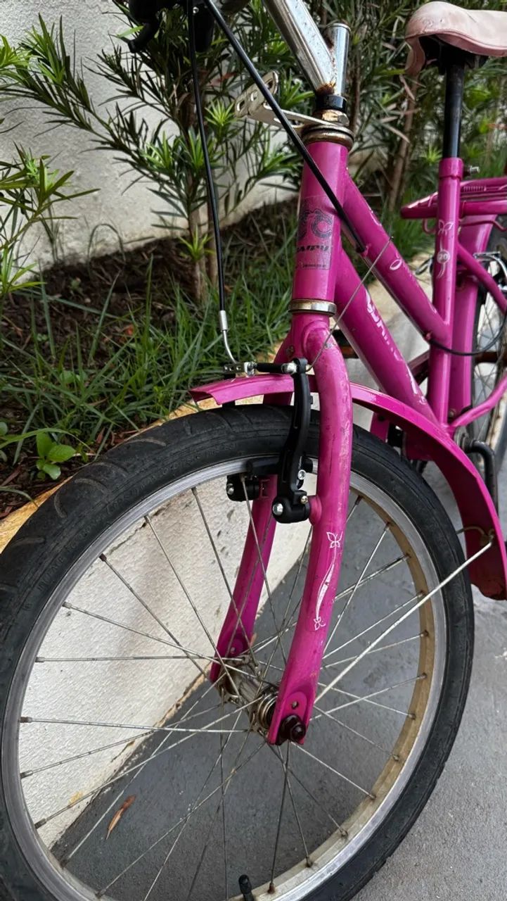 Bike infantil rosa - Foto 3