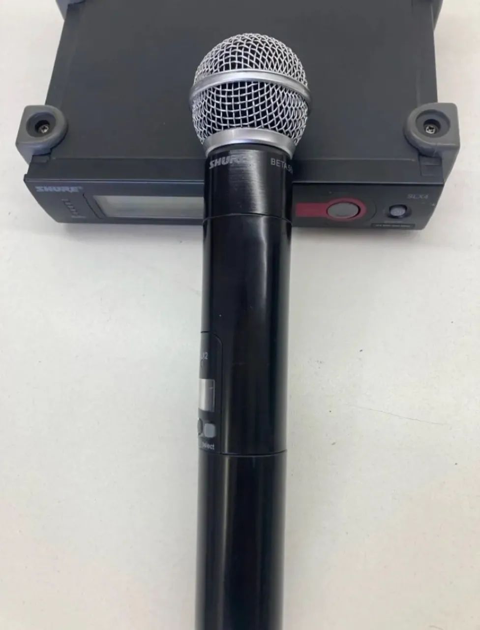 Microfone Sem Fio Shure Slx2 Beta 58a + Transmissor  - Foto 3