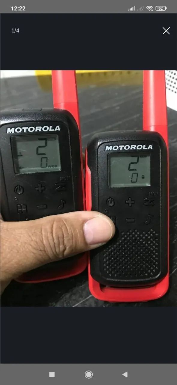 Rádio comunicador Motorola 