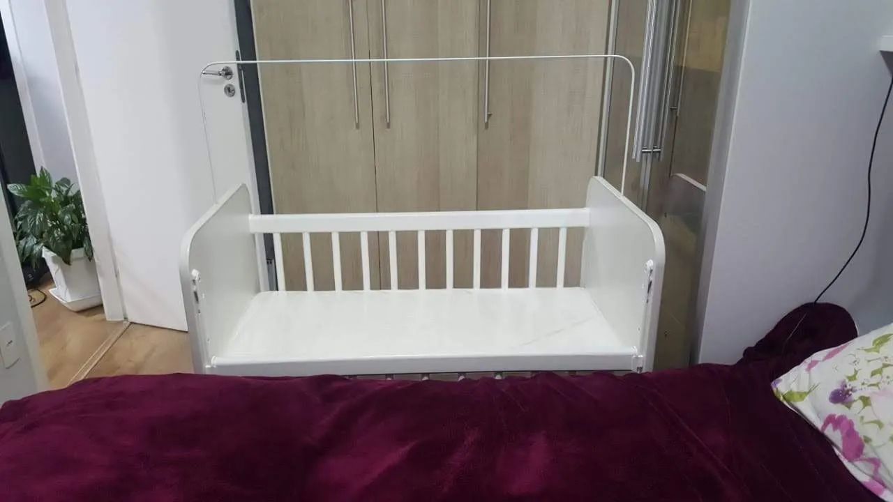 Mini Berço com Colchão - Foto 4