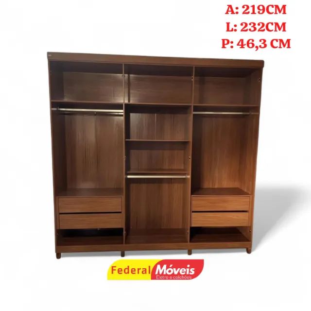 Guarda Roupa 6P 4G - Promoção Imperdível! - Foto 2