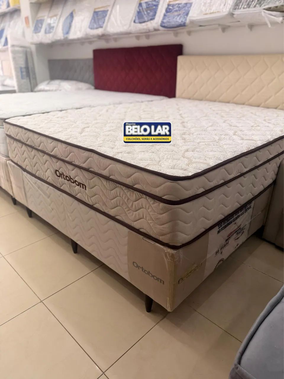 Colchão +Box Ortobom linha Pro Vida Queen  - Foto 2