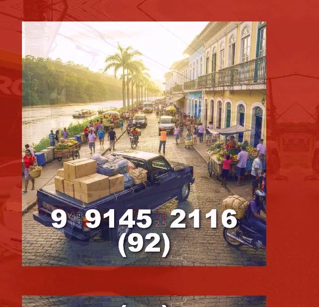 Frete para comunidades do São José, Centro e Monte das Oliveiras!