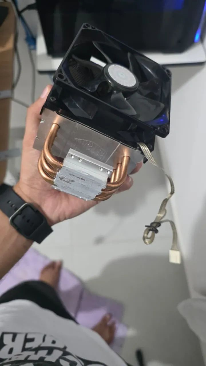 Processador AMD Ryzen 5 1600 AF + CoolerMastr Hyper TX2 - Foto 4
