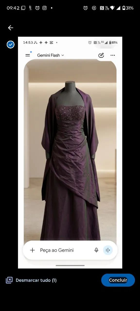 Roupa de festa tomara que caia  - Foto 3