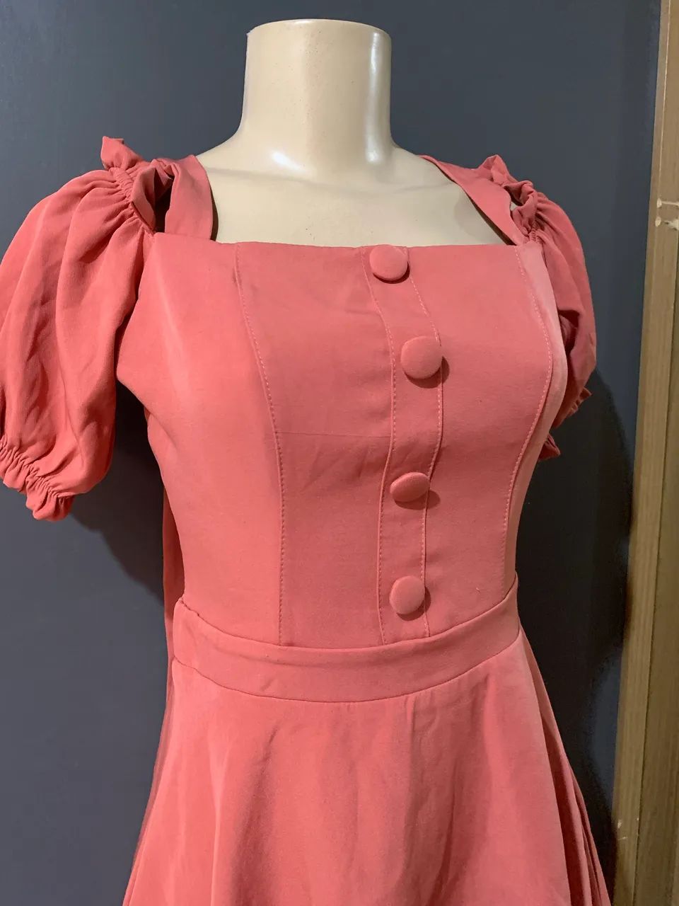 Vestido salmon 38-40 - Foto 2