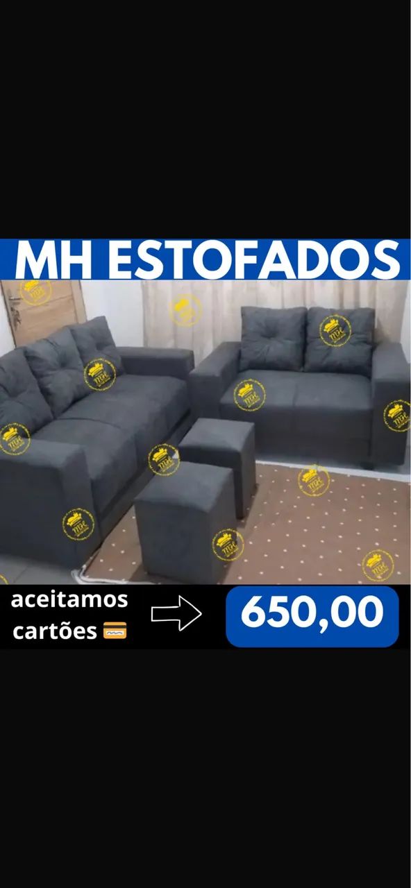 BLACK FRIDAY ? Todos os sofás com preços de fábrica! Aproveite agora! ?  - Foto 5