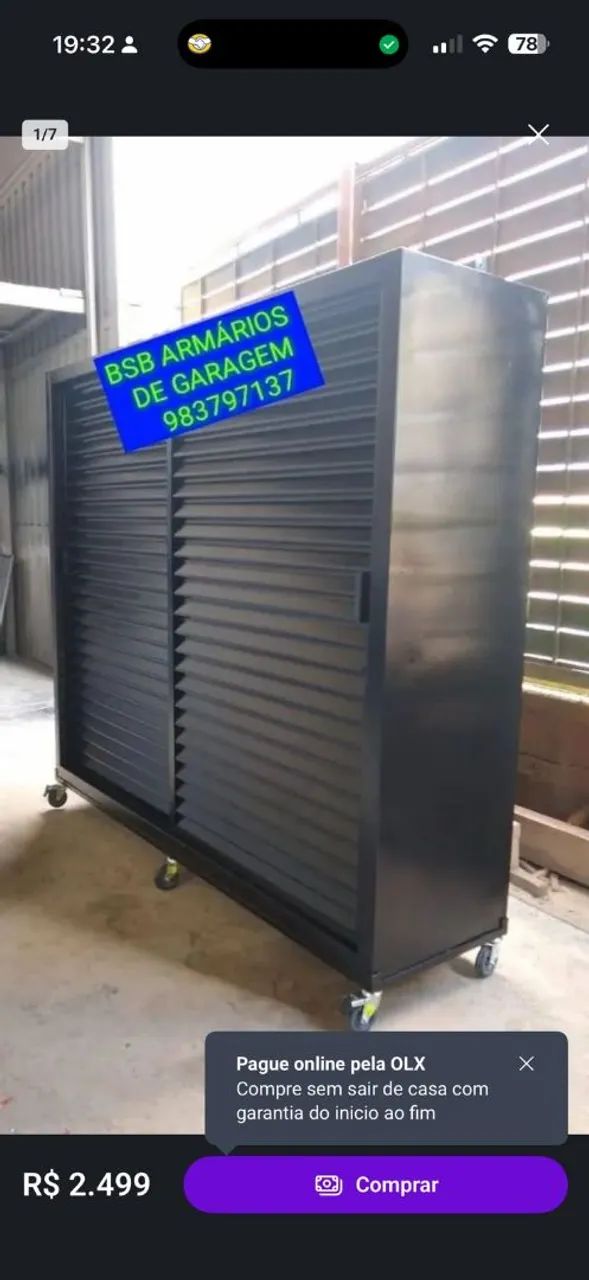 Armários pronta entrega pra garagem e casa 