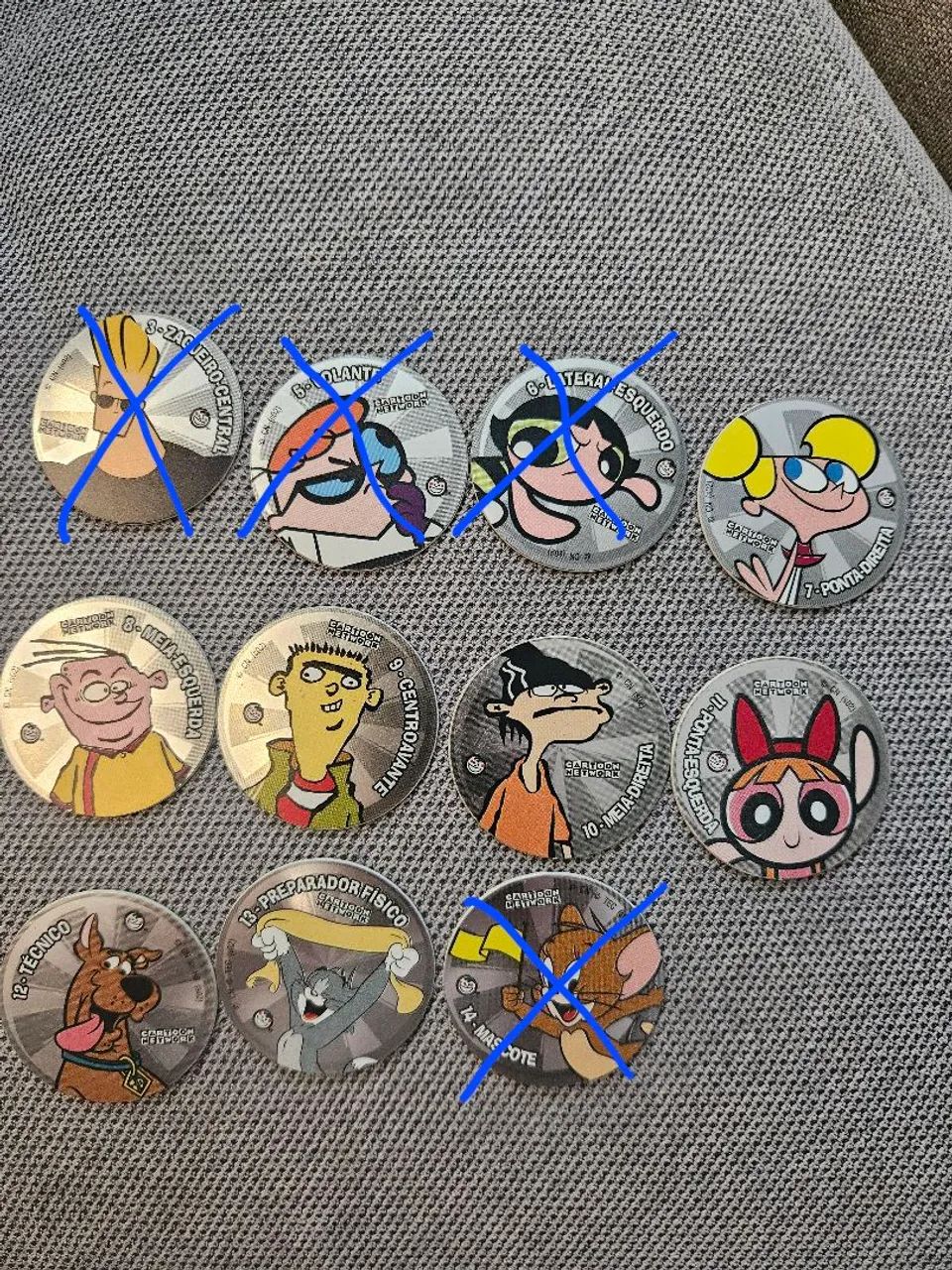 Tazos copa toon prata