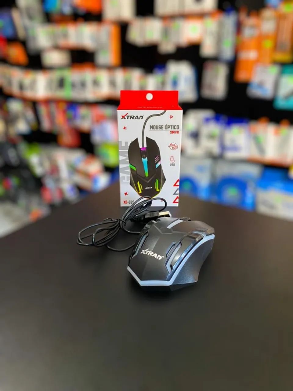MOUSE GAMER COM FIO XTRAD XD-625 - Foto 2