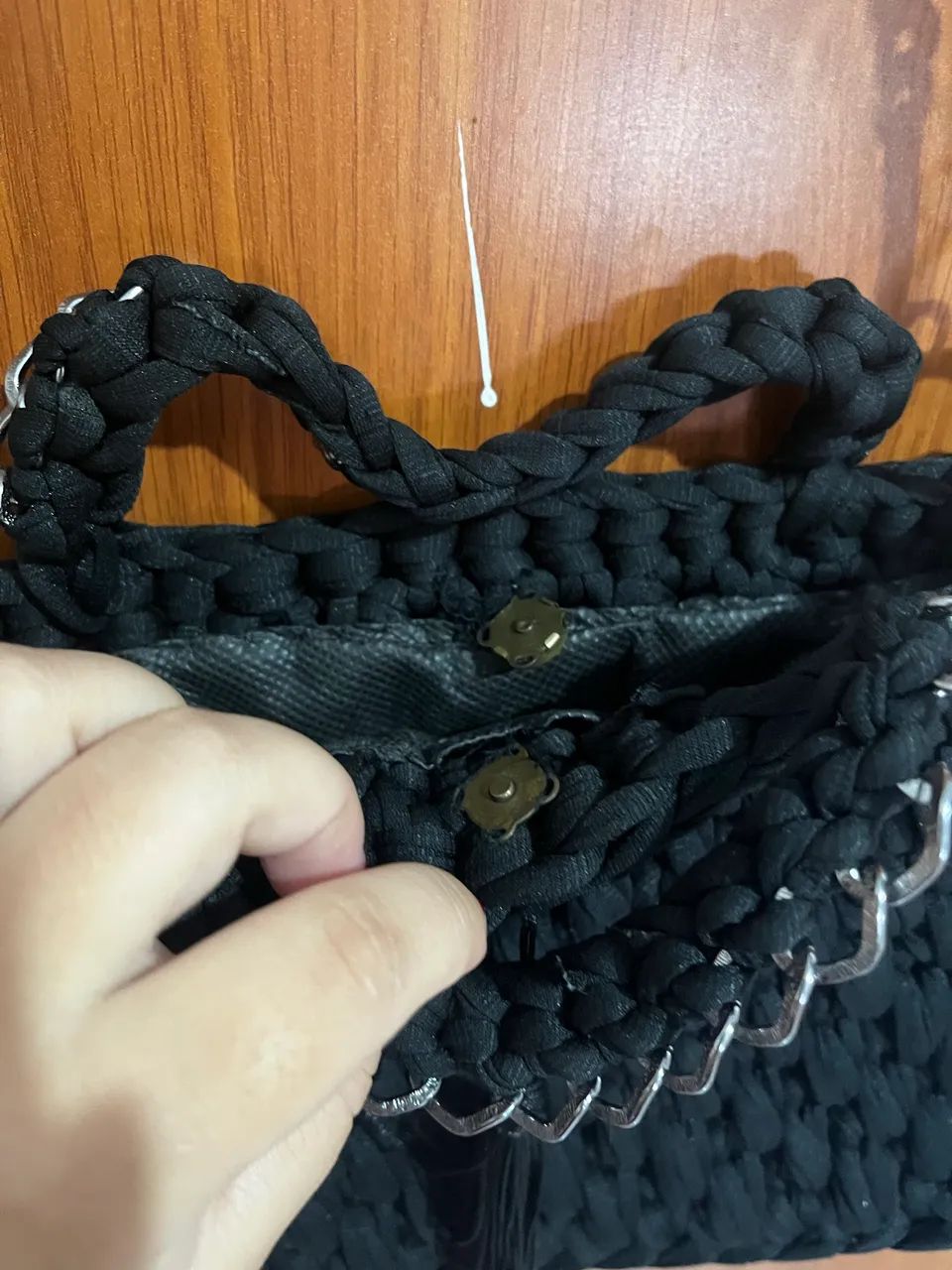 Bolsa em crochê 