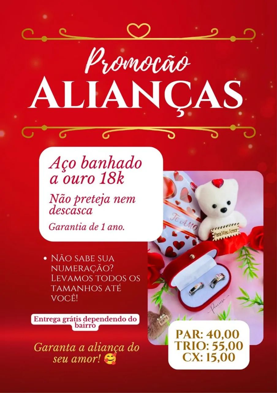? ALIANÇAS DE COMPROMISSO ? - Foto 4