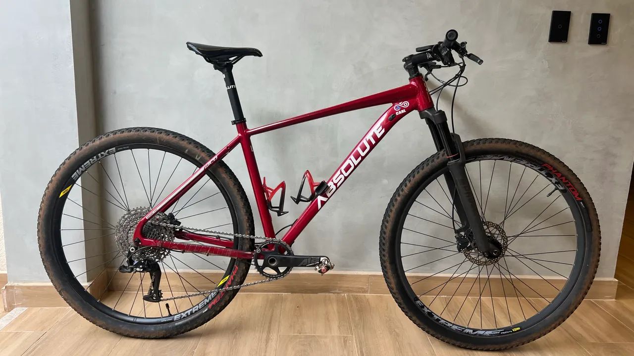 ABAIXEI PRA VENDER! Bike MTB Absolute Wild Boost 29 Tam L - 12v / Suspensão Ar Proshock
