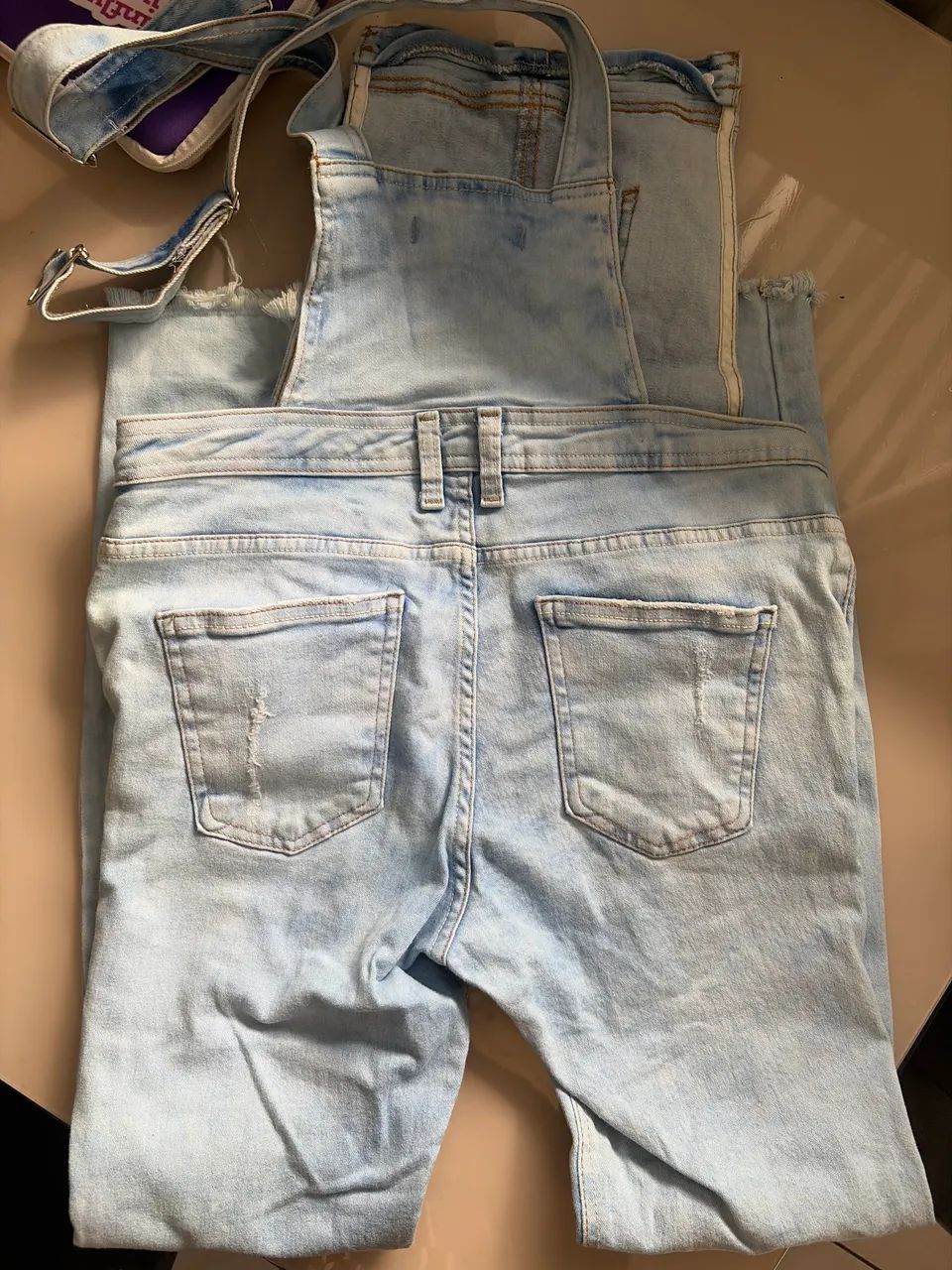 Jardineira Jeans C&A [NOVO n38] - Foto 2