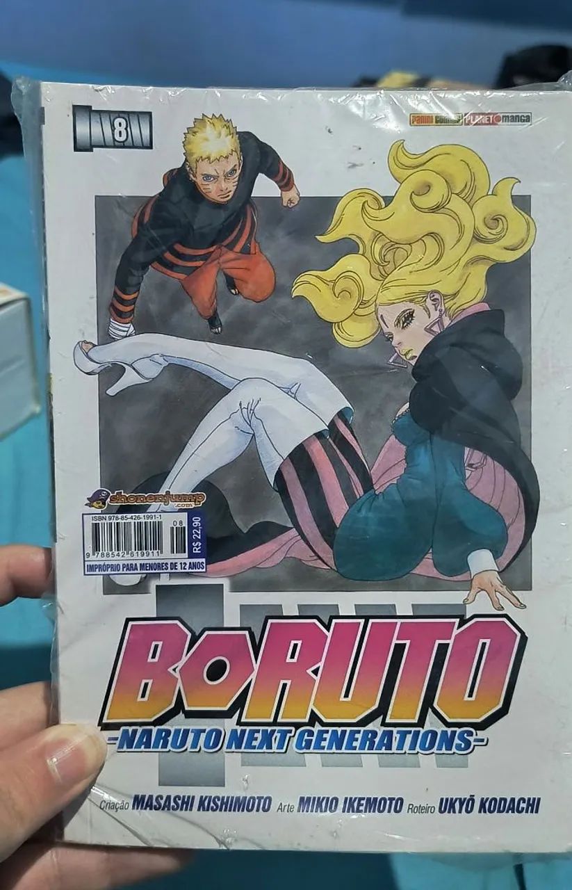 mangá Boruto: Naruto Next Generations, Volume 8