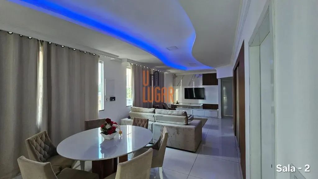 Um Lugar Imóveis Aluga: Apartamento MOBILIADO com 2 suítes e vaga de garagem na Av. Serzed
