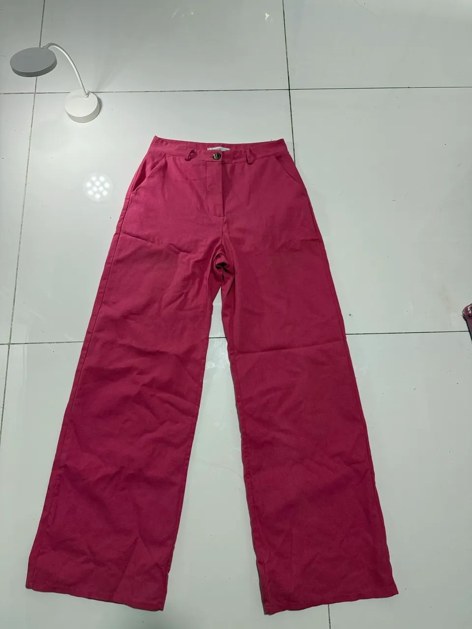 Calça rosa de alfaiataria  - Foto 2