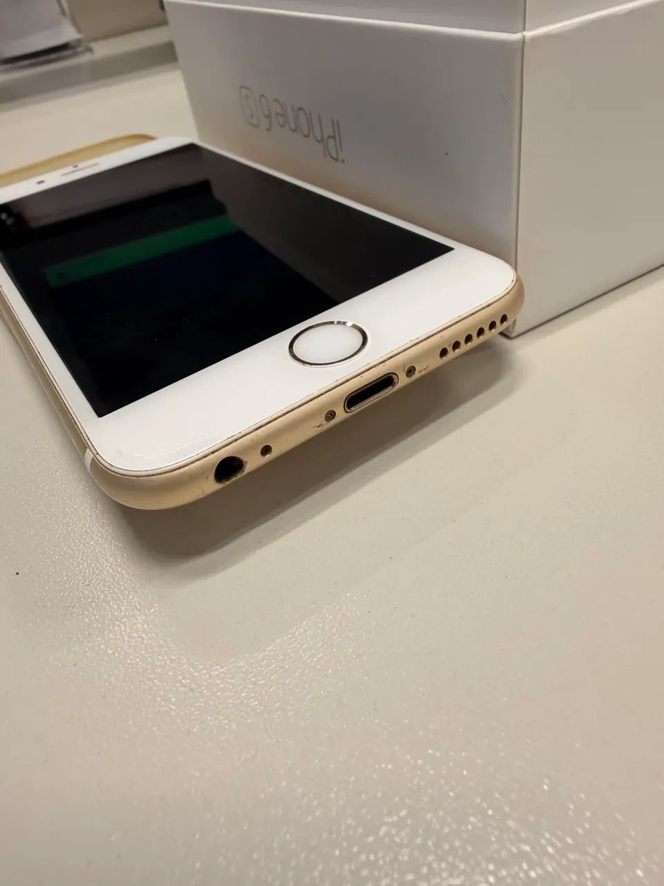 iPhone 6 S 128 GB Dourado + EarPods - Foto 5