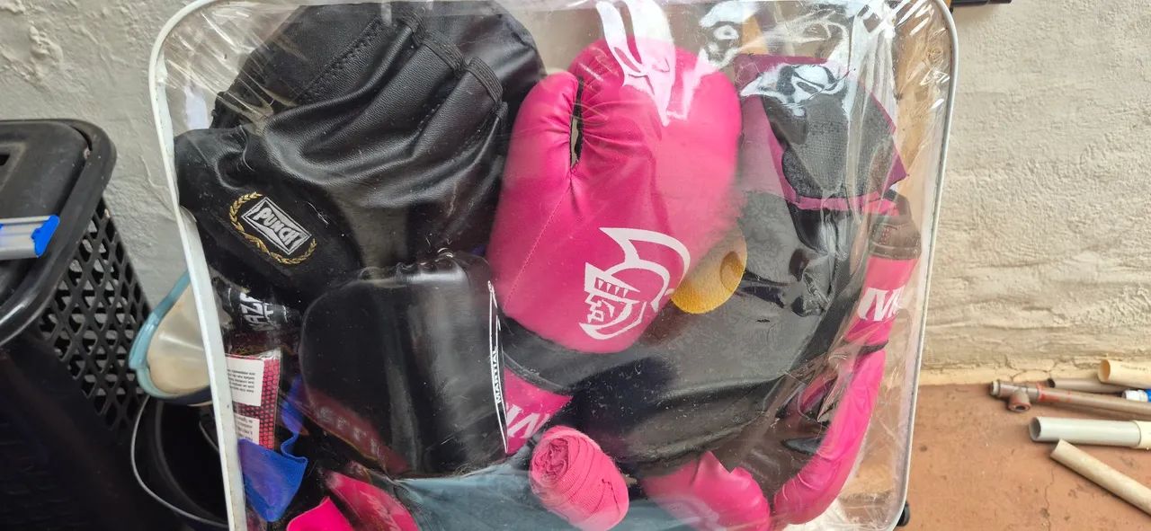 Luva boxe + aparador - Foto 2