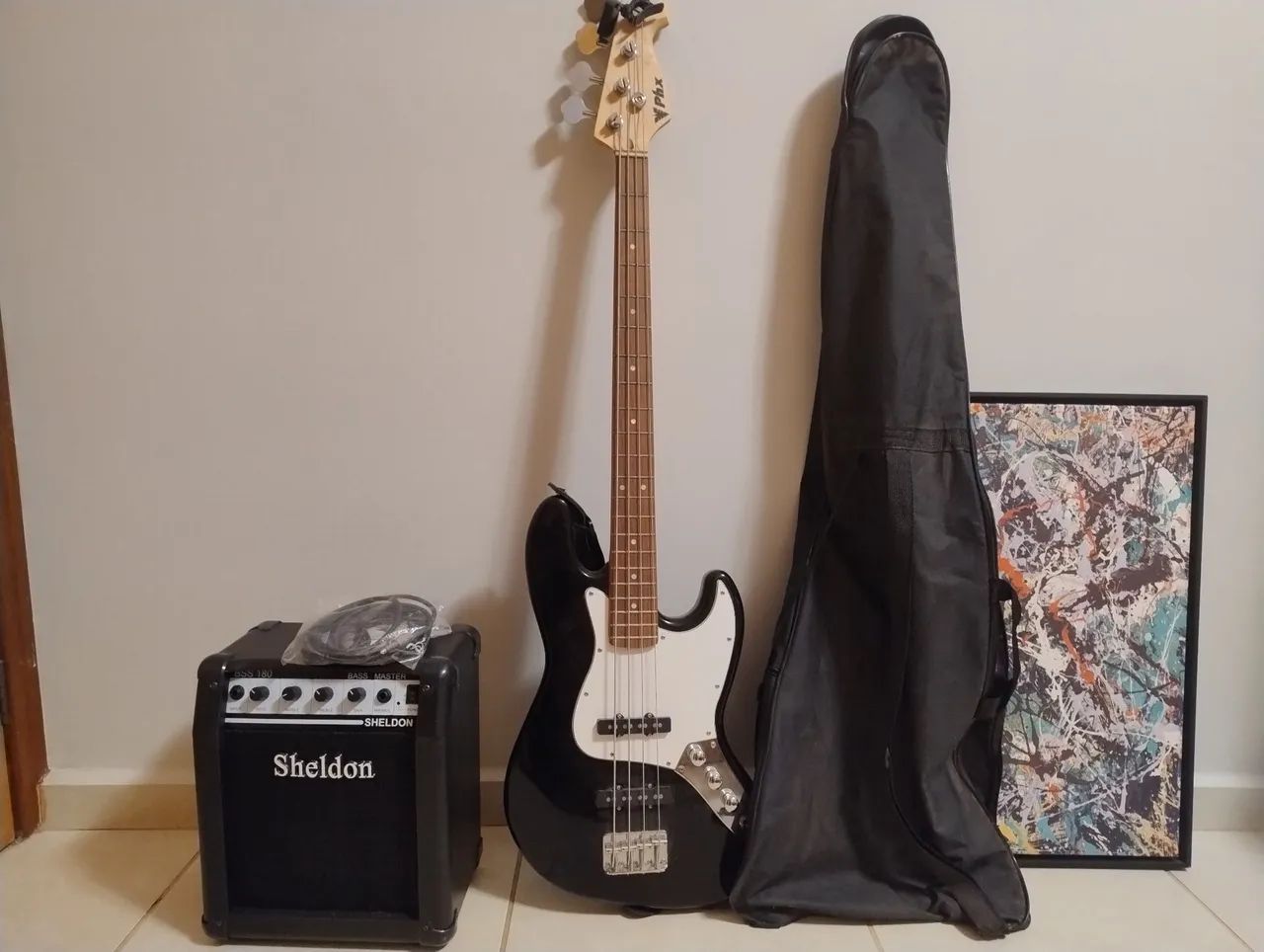 Kit baixo + amplificador