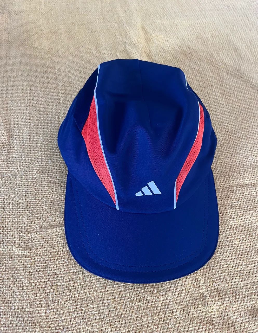 Boné Adidas Novo - Original - Azul/laranja