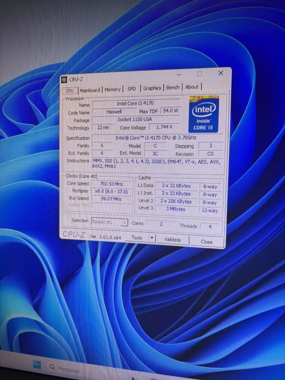 PC Intel Core i3- 4170 8GB RAM SSD128 - Foto 4