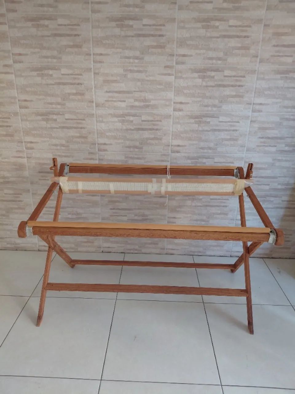 Tear pente liço com catraca