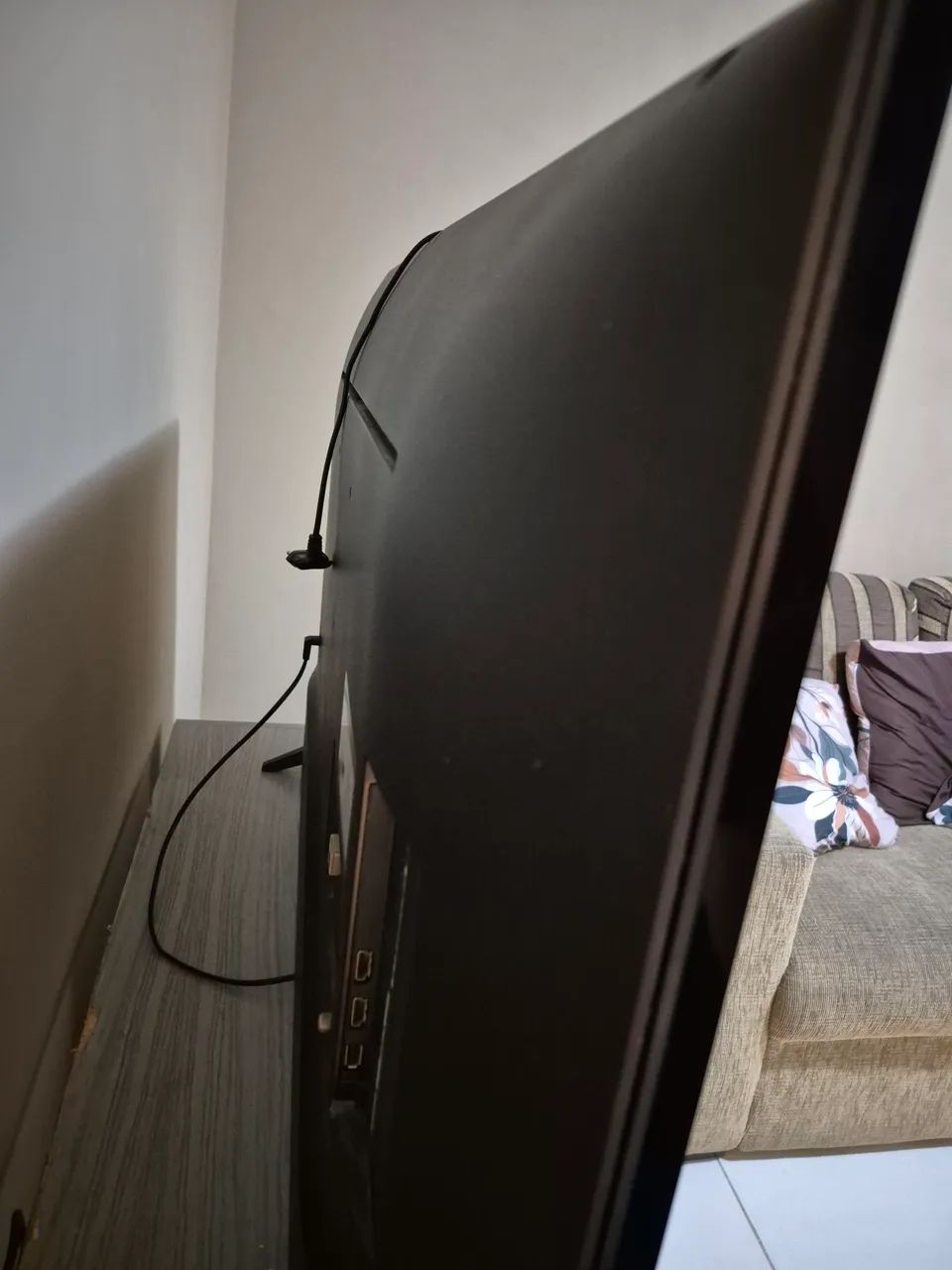 TV LG 4K 43 polegadas com display queimado - Foto 3