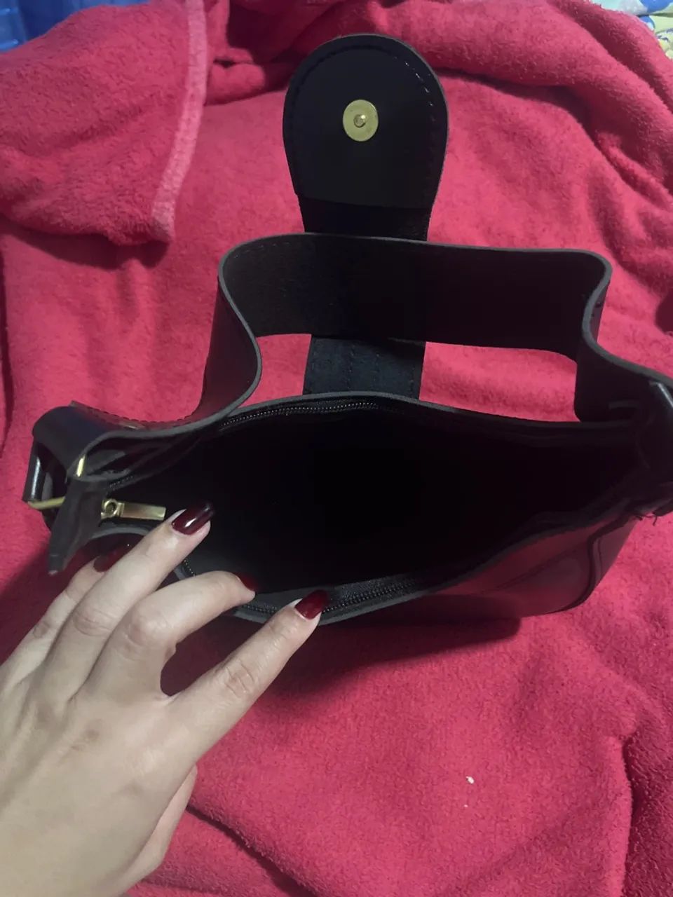 Bolsa preta nova  - Foto 5