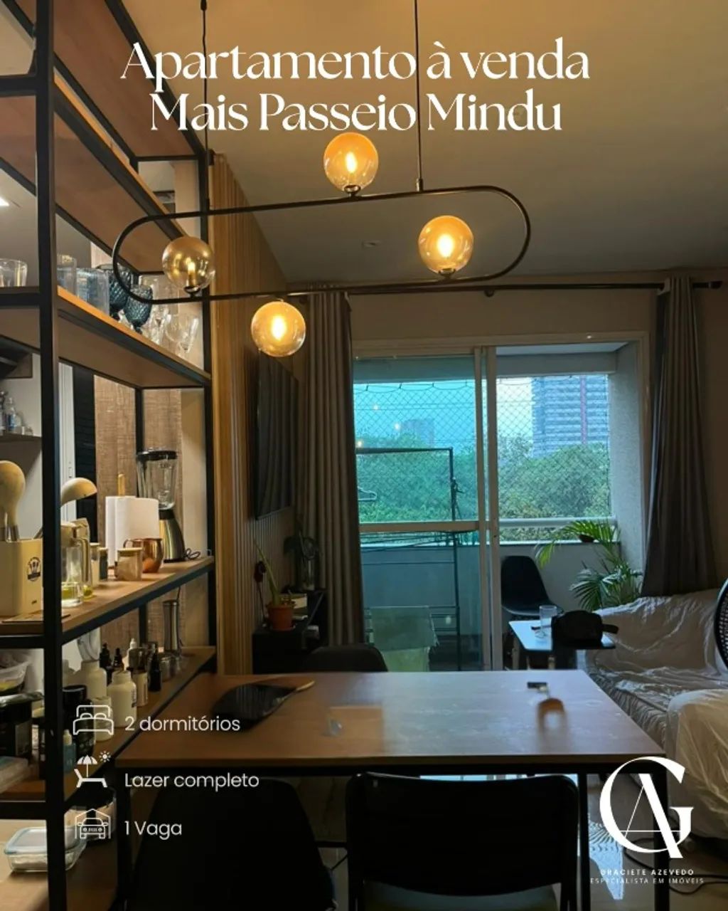Mais Passeio Mindu - 67M² - 2 Dorms - Pq 10 - Foto 3