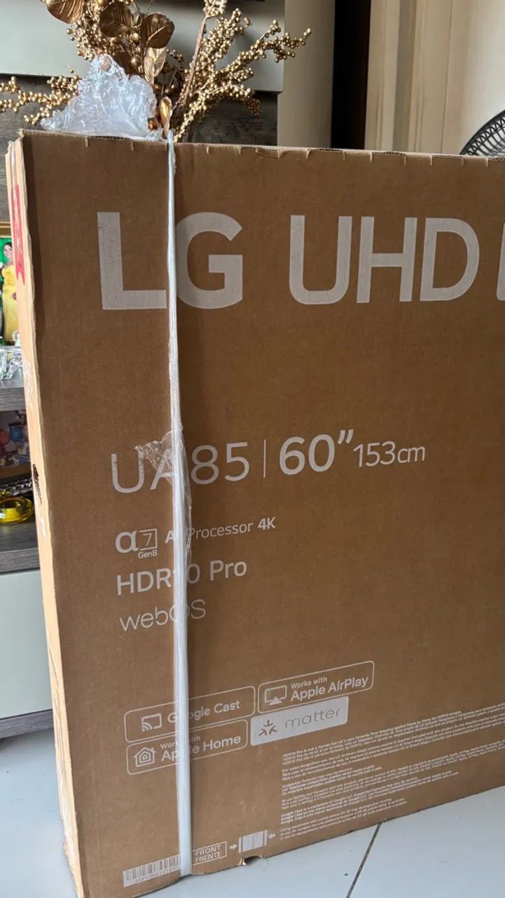 Smart TV LG UHD AI 60 Polegadas LACRADA - Foto 2