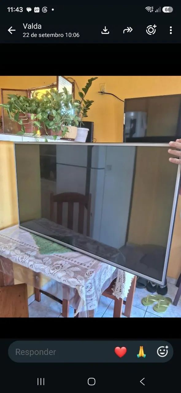 Tv lg 42  com defeito 