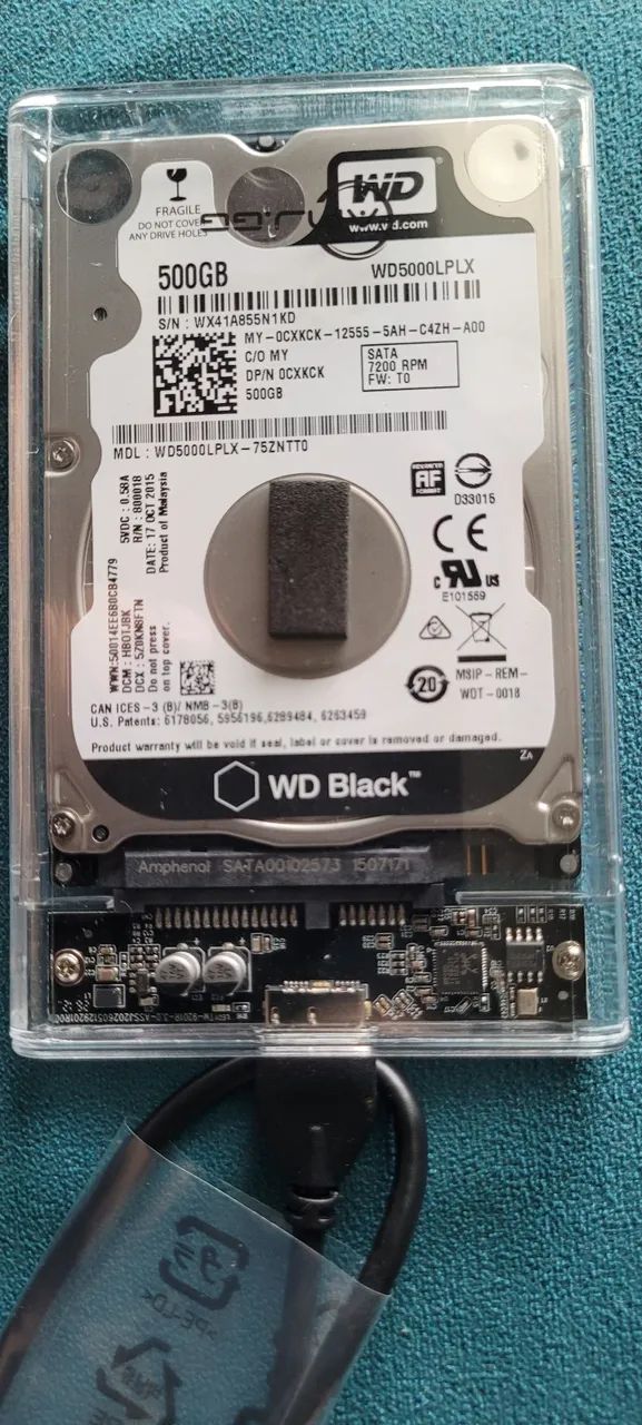 HD Externo 500 Gb  - Foto 2