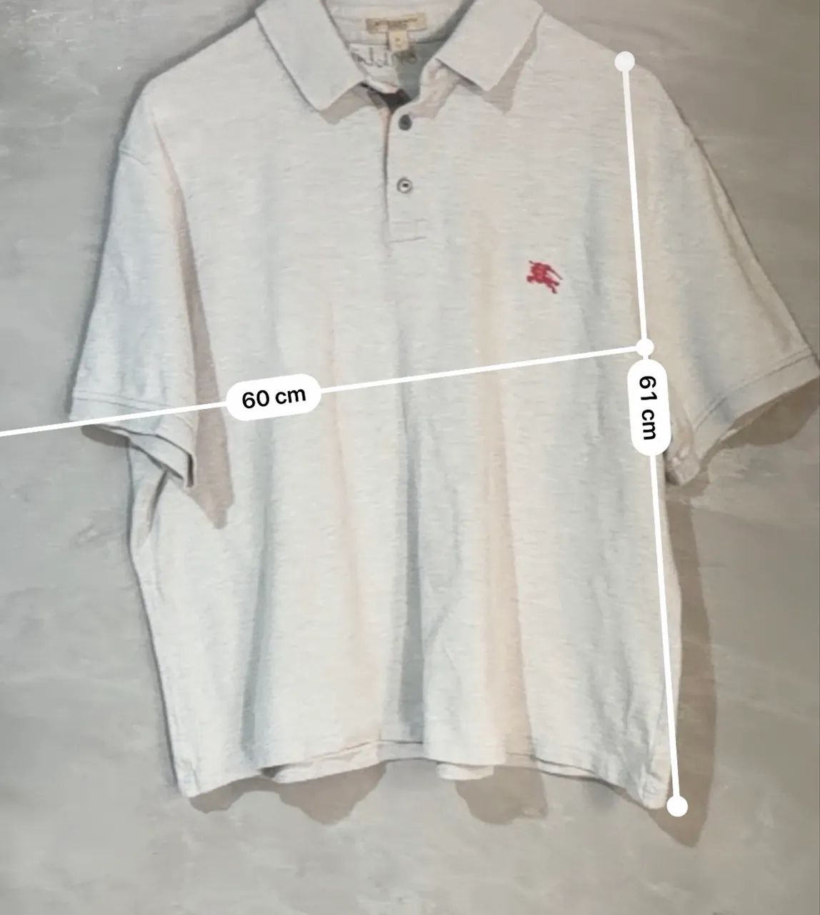 Camisa polo Burberry ORIGINAL( ler) - Foto 3