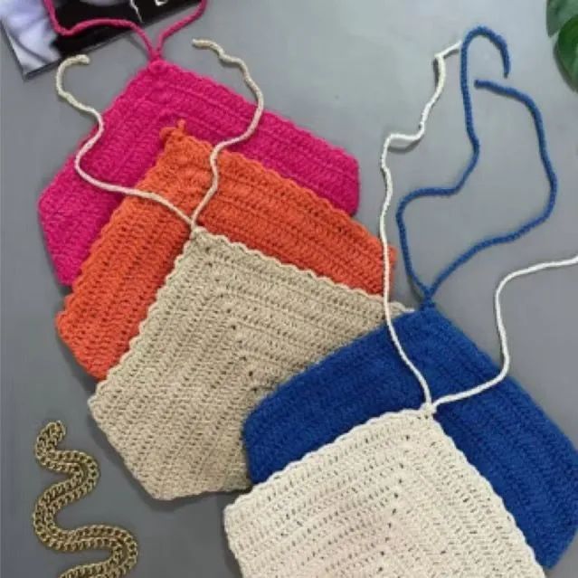 Top cropeed crochê  - Foto 3