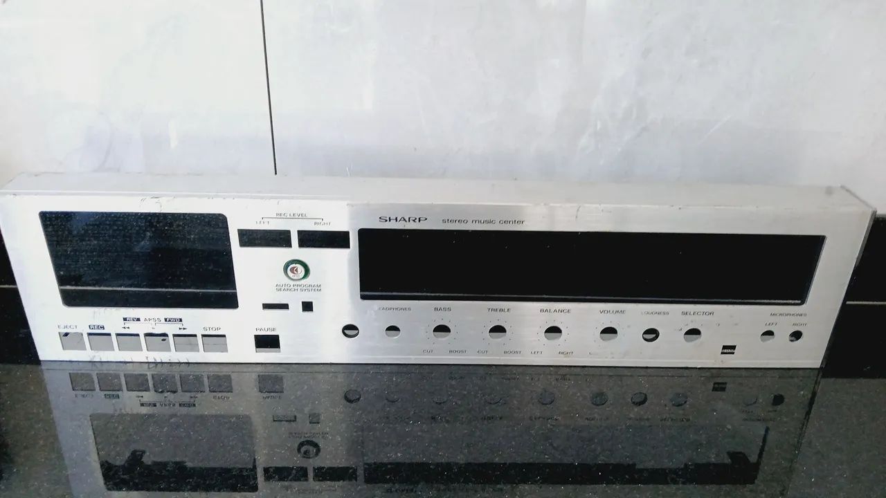 Painel frontal Vitrola Sharp Sg 220 - Foto 3
