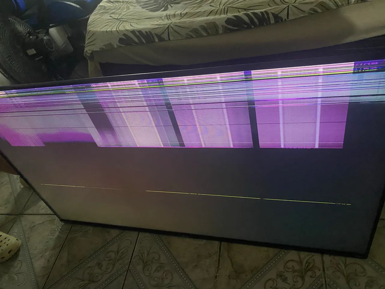 Tv 50 polegadas com Defeito na tela