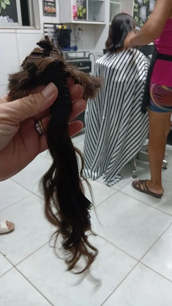 Doação de cabelo Natural