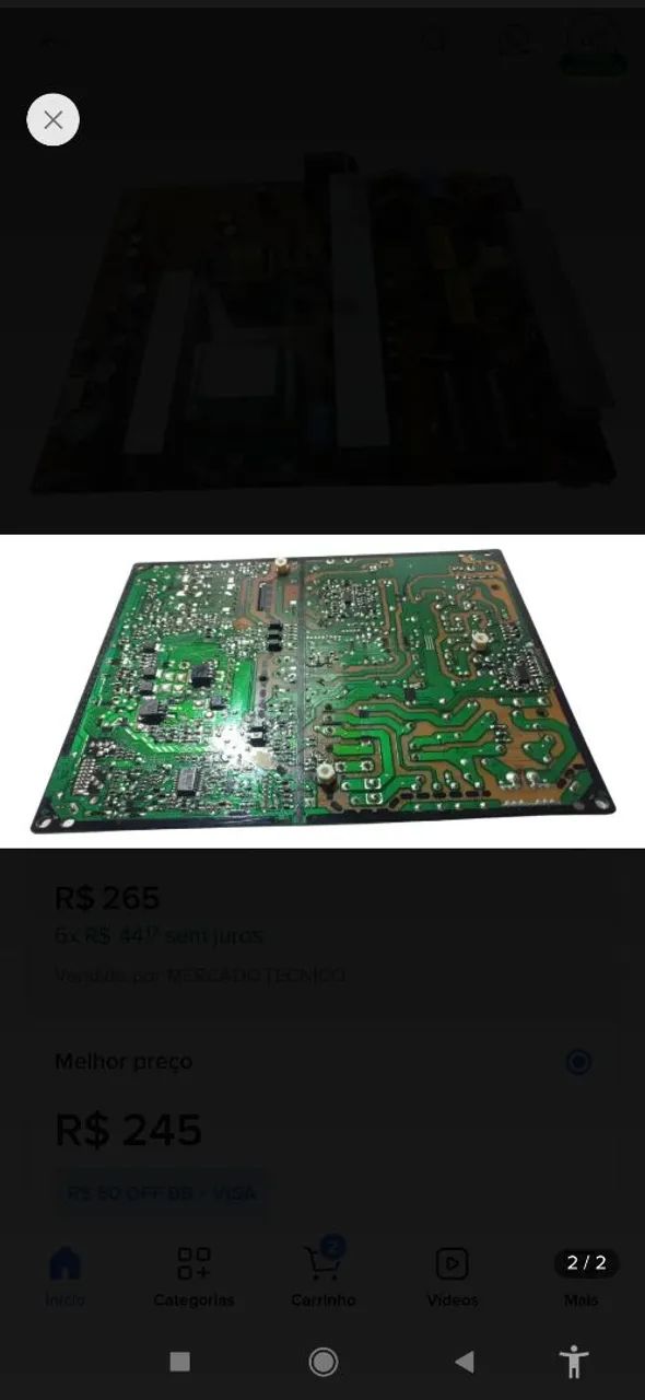 Placa fonte LG 50pa5400 - Foto 5