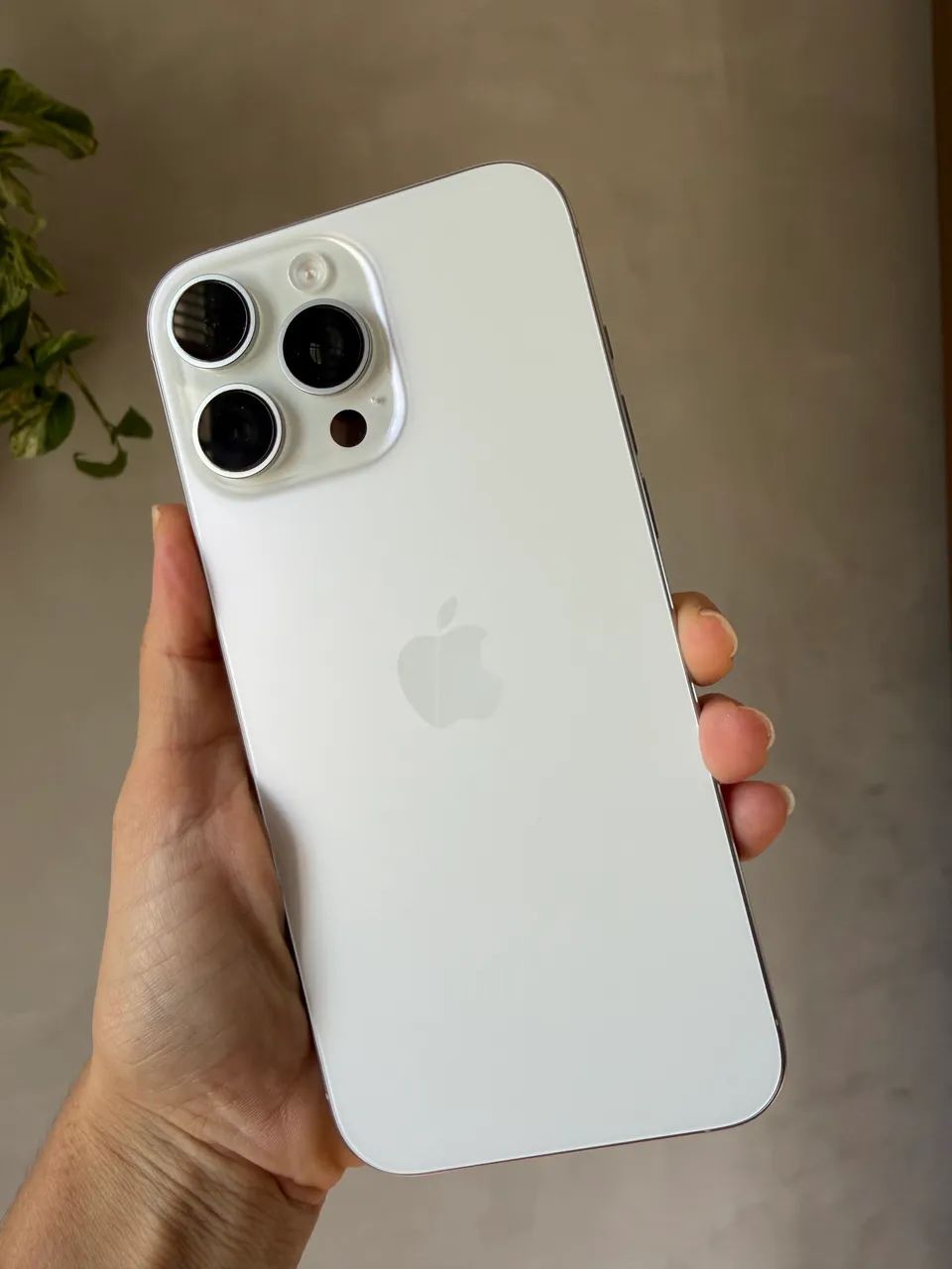 IPHONE 16 pro max branco 256 G
