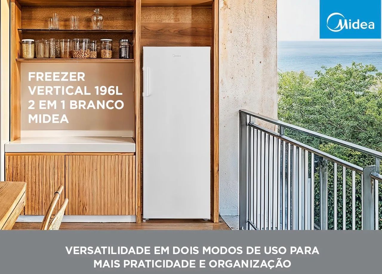 Freezer Vertical 196L 2 em 1 - Foto 2