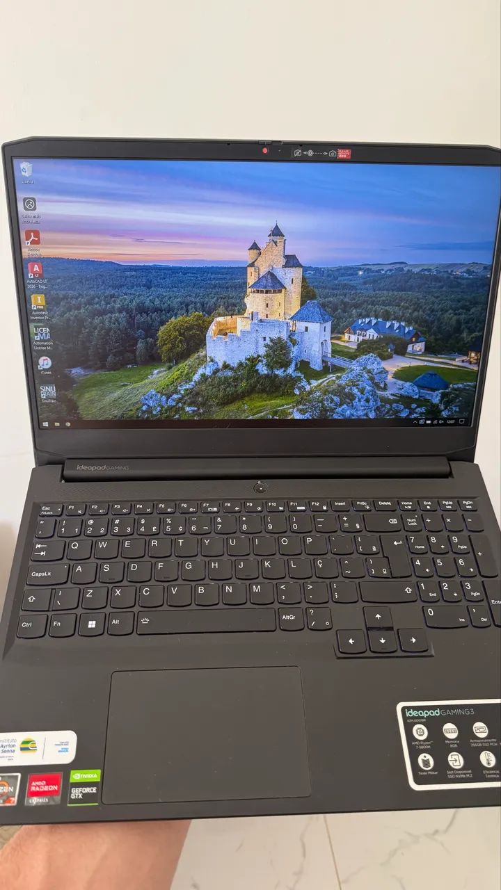 Notebook lenovo ideapad gaming 3 ryzen 7 5800h gtx 1650