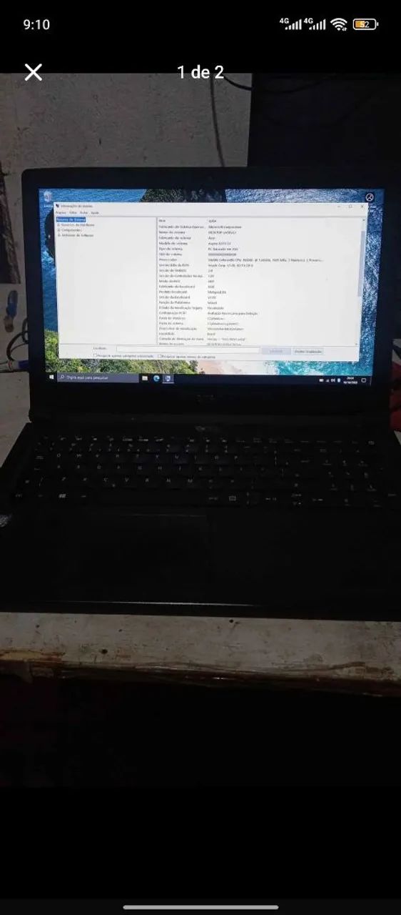 Notebook Acer Aspire 3 (fonte inclusa)