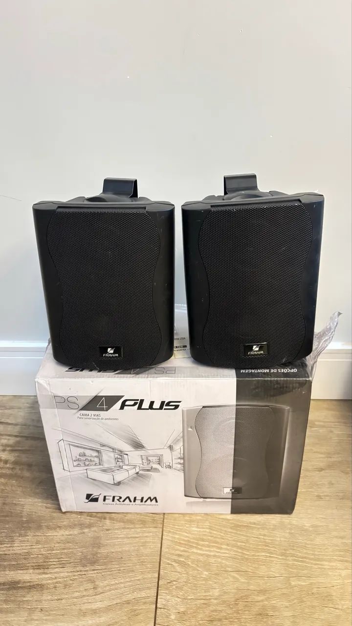 4 Caixa de som Frahm PS4 plus 80w 