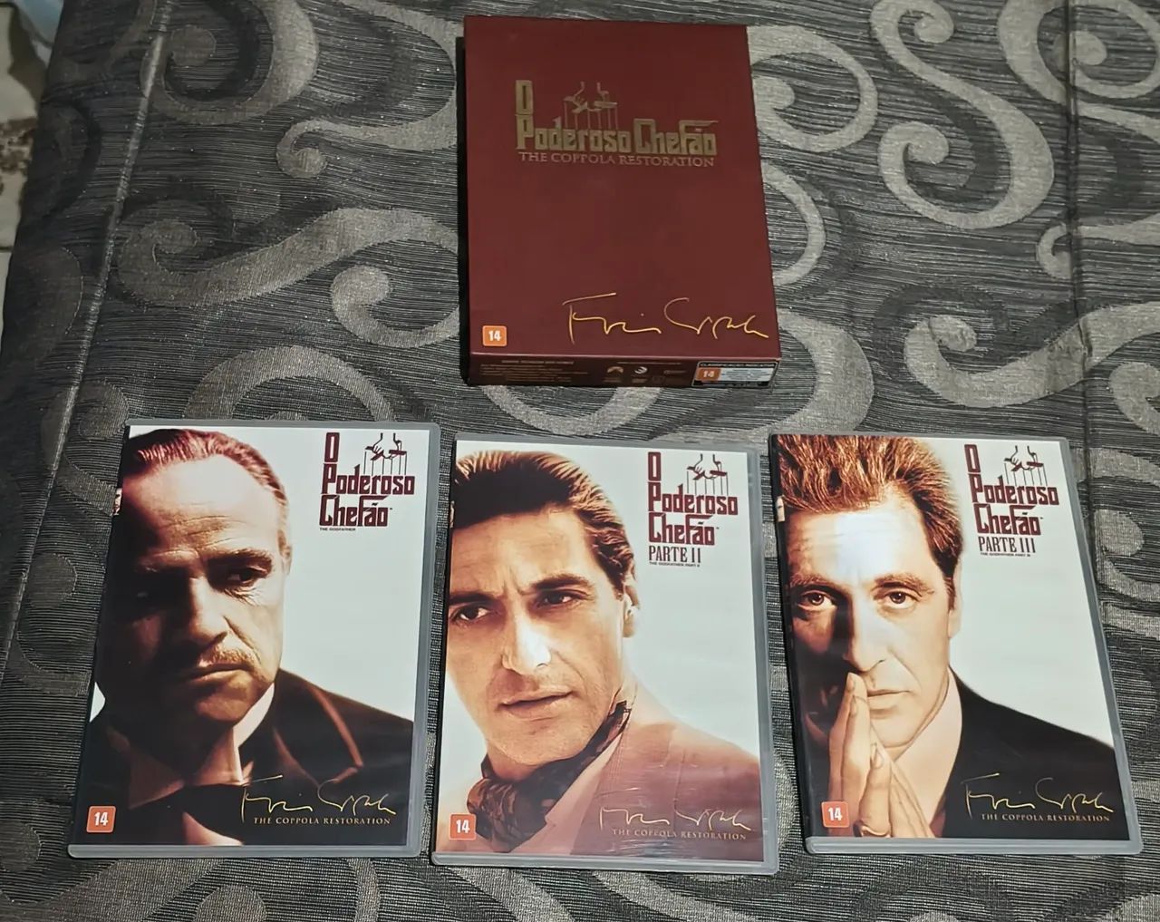 DVD TRILOGIA O PODEROSO CHEFÃO, R$ 90 - Foto 2